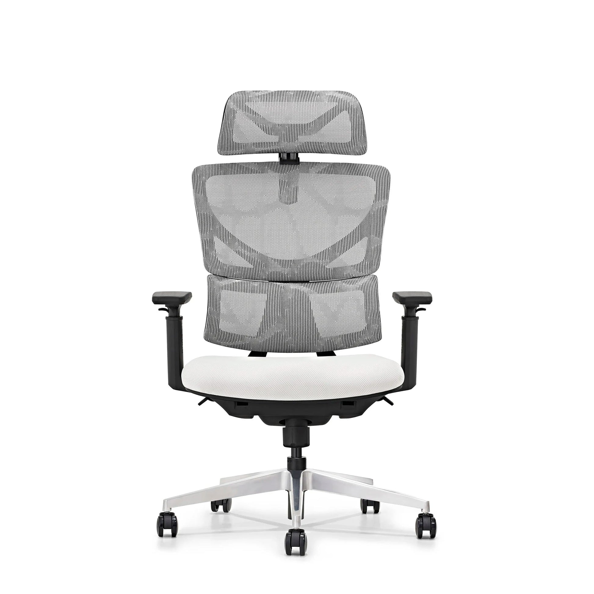 HKM-072851 Ergonomic Adjustable Office Chair with Footrest, Mesh Fabric and Swivel Base
