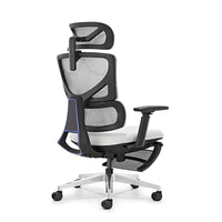HKM-072851 Ergonomic Adjustable Office Chair with Footrest, Mesh Fabric and Swivel Base