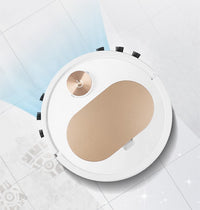 HKM-072915 Smart Home Robot Vacuum Cleaner with Mobile App Control - Automatic Dust Removal Sweeper, 90-Min Battery Life
