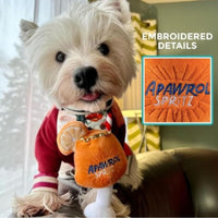 HKM-0732477 Interactive Squeaky Plush Dog Toy for Chewing and Teeth Cleaning