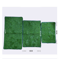 HKM-0733501 Non-Slip Green Simulated Lawn Pet Pee Pad for Indoor Use