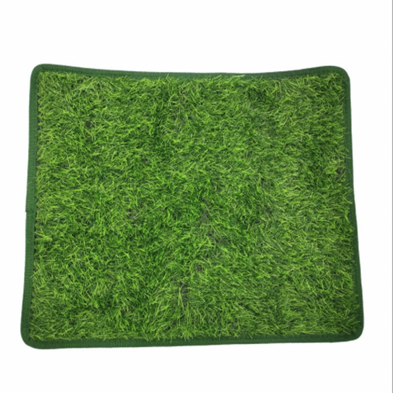 HKM-0733501 Non-Slip Green Simulated Lawn Pet Pee Pad for Indoor Use