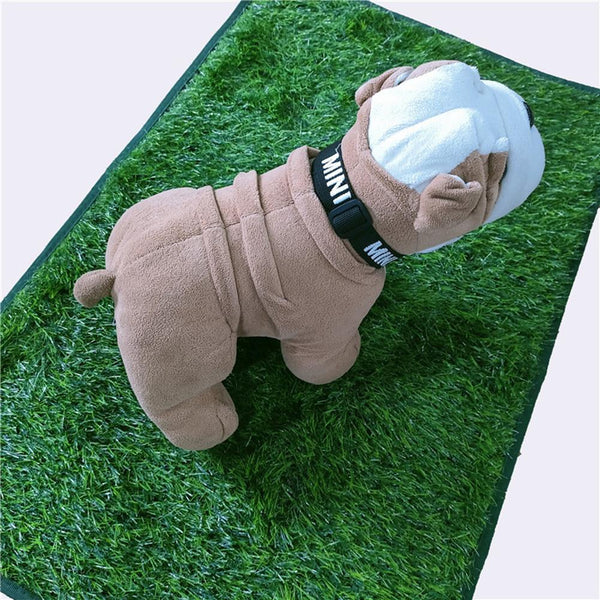 HKM-0733501 Non-Slip Green Simulated Lawn Pet Pee Pad for Indoor Use