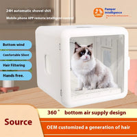 HKM-073491 Portable Automatic Pet Dryer for Dogs and Cats - Eco-Friendly Water Blower for Bathing and Grooming