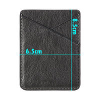 HKM-073619 PU Leather Mobile Phone Back Sticker Card Cover - Lightweight 11g Protective Accessory