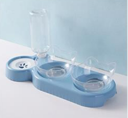 HKM-0737597 Anti-tumble Automatic Cat Feeding Water Fountain in Various Colors