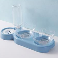 HKM-0737597 Anti-tumble Automatic Cat Feeding Water Fountain in Various Colors