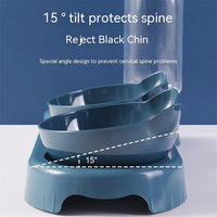 HKM-0737597 Anti-tumble Automatic Cat Feeding Water Fountain in Various Colors