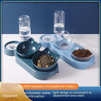 HKM-0737597 Anti-tumble Automatic Cat Feeding Water Fountain in Various Colors