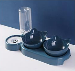 HKM-0737597 Anti-tumble Automatic Cat Feeding Water Fountain in Various Colors