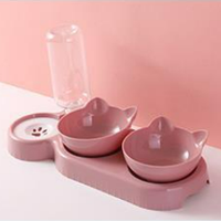 HKM-0737597 Anti-tumble Automatic Cat Feeding Water Fountain in Various Colors