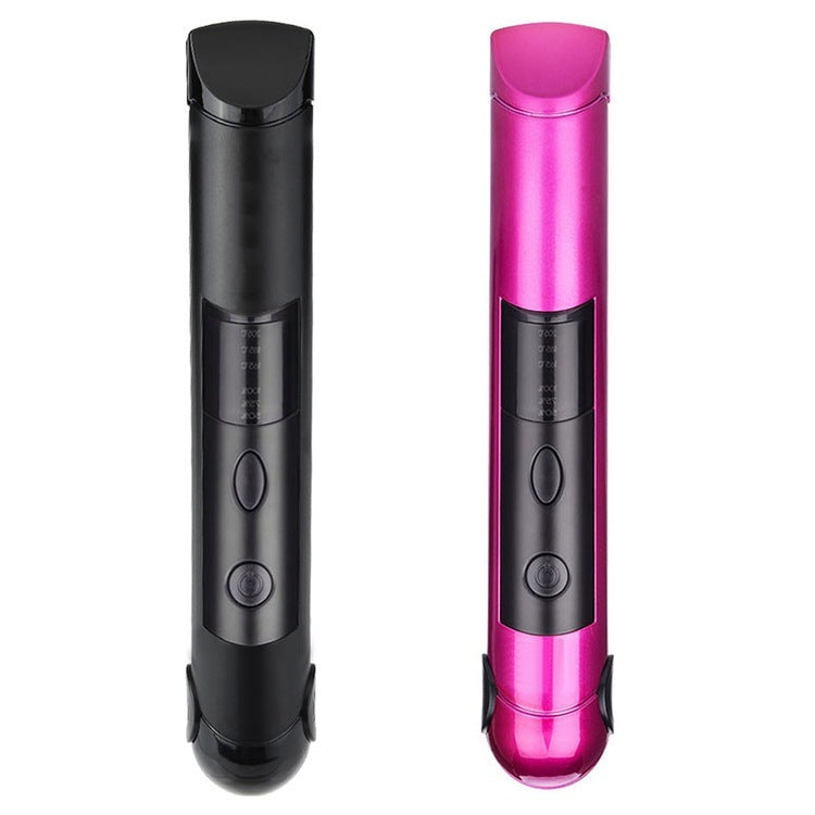 HKM-073811 Portable Mini Wireless Hair Straightener with USB Charging and Temperature Memory Function