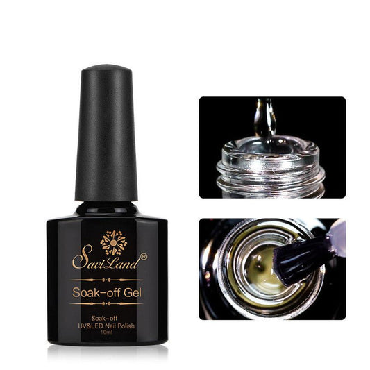 HKM-073875 Transparent Transfer Gel for Nail Art - 10ML, Compatible with UV & LED Lamps