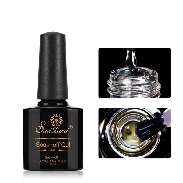 HKM-073875 Transparent Transfer Gel for Nail Art - 10ML, Compatible with UV & LED Lamps