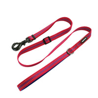 HKM-0739389 Luminous Nylon Reflective Pet Collar Leash with Multi-Flash Modes