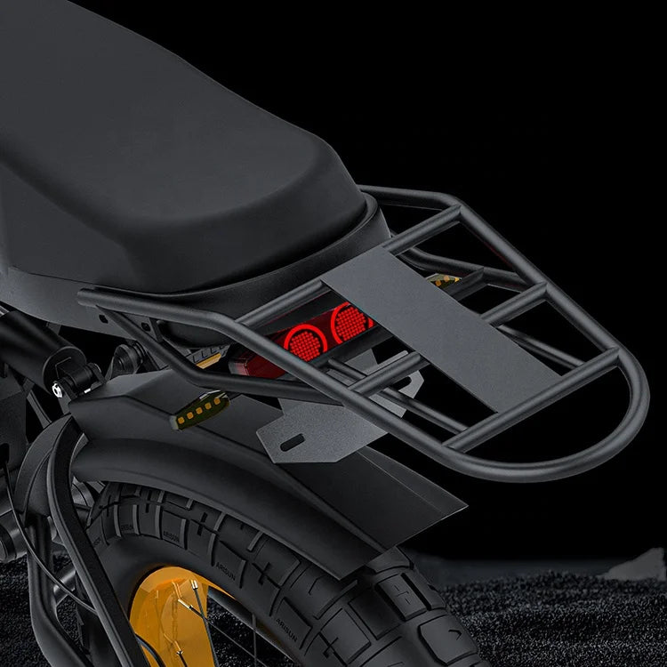 HKM-073939 Dual Battery Electric Motorcycle 2000W 40AH Electric Mountain Bike, Max Speed 65km/h, Cruiser Style with Double Suspension