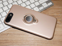 HKM-073939 Magnetic Back Cover Case for iPhone Models - Durable PC, TPU, and Metal Material