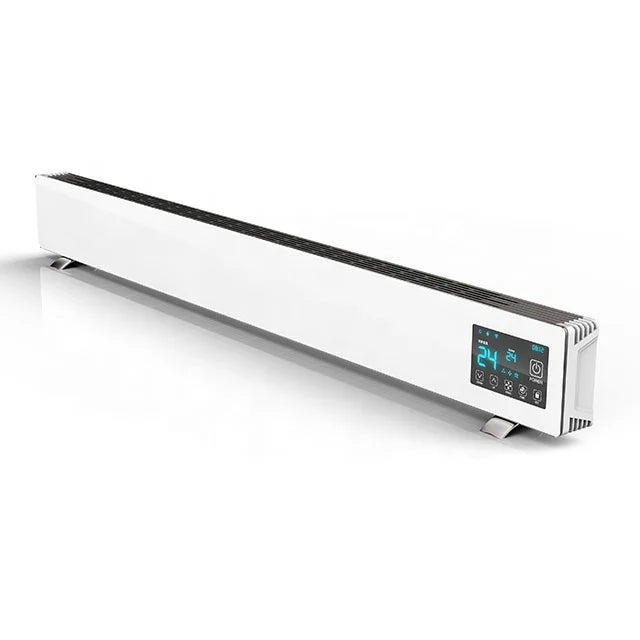 HKM-074003 Electric Baseboard Convection Heater with Remote Control and Adjustable Thermostat, 2000W Waterproof Design
