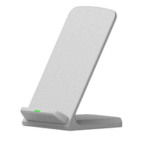 HKM-074451 Vertical Wireless Desktop Charger, Fast Charging 10W & 15W Options for Mobile Devices, Black & White Available