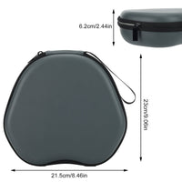HKM-074579 AirPods Max Hard Shell Storage Bag with Lanyard for Bluetooth Headset Protection