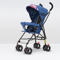 HKM-074579 Compact Stroller with Storage Frame and Integrated Cup Holder for Effortless Mobility