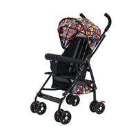 HKM-074579 Compact Stroller with Storage Frame and Integrated Cup Holder for Effortless Mobility