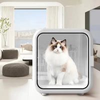 HKM-074643 Adjustable Speed Silent Pet Hair Dryer Box for Dogs and Cats - Nature Wind Design