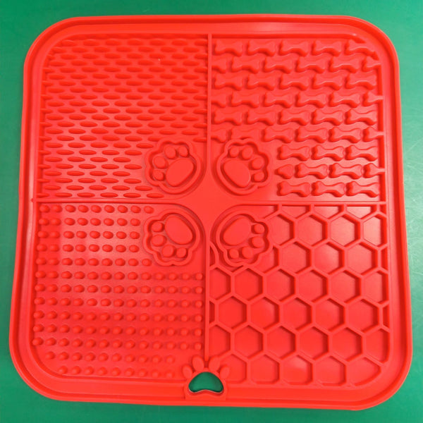 HKM-0746941 Dog Slow Feeder Mat - Silicone Tableware in Multiple Colors