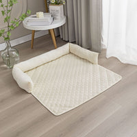 HKM-0747197 Plush Pet Nest Sofa with Removable, Washable Cushion in Multiple Colors