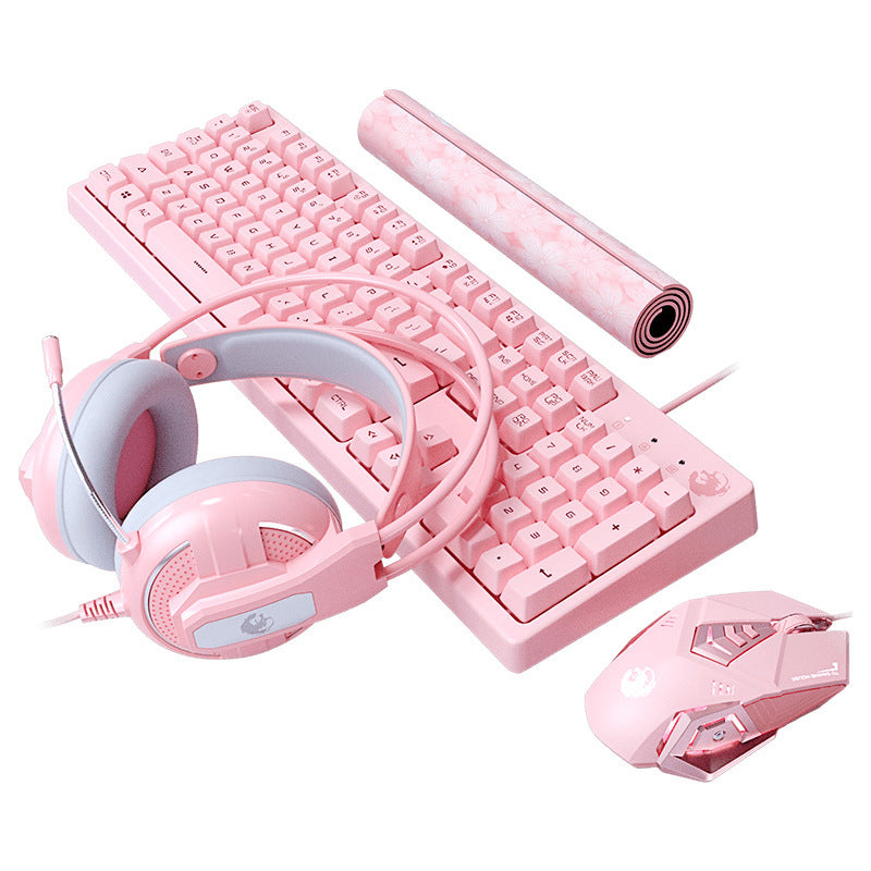 HKM-074899 USB Mechanical Keyboard with 104 Keys and Waterproof Feature