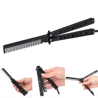HKM-074963 Stainless Steel Outdoor Spin Comb - 22cm Length, Versatile Tool for Various Activities