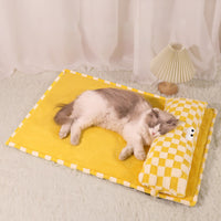 HKM-0750397 Universal Four Seasons Dog Cushion and Cat Sleeping Mat - Large Size for Pets Up to 17.5 kg