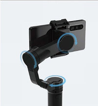 HKM-075091 Three-Axis Handheld Mobile Phone Stabilizer with 320° Vertical Rotation and Smart Motion Follow Function