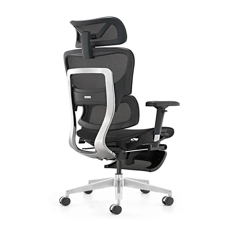 HKM-075155 Ergonomic Adjustable Office Chair with 3D Armrests and Mesh Back Support for Managers