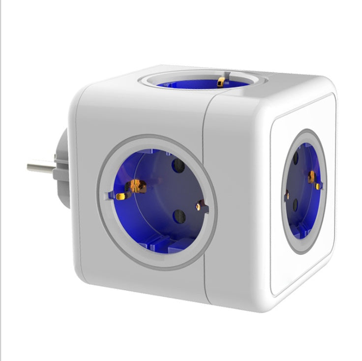 HKM-075219 Multi-Country Adapter Socket with 5 Outlets and 3.1A Type-C/USB Ports for Household Use