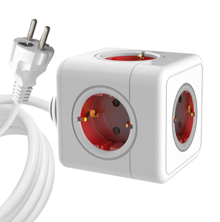 HKM-075219 Multi-Country Adapter Socket with 5 Outlets and 3.1A Type-C/USB Ports for Household Use