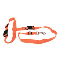 HKM-0752701 Adjustable 120m Nylon Traction Rope for Morning Dog Runs, Suitable for Waist Sizes up to 110cm