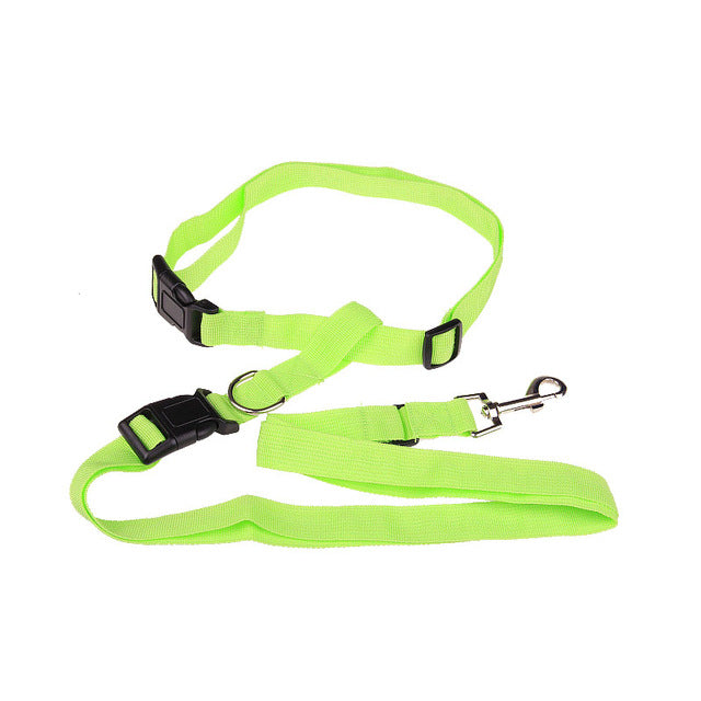 HKM-0752701 Adjustable 120m Nylon Traction Rope for Morning Dog Runs, Suitable for Waist Sizes up to 110cm