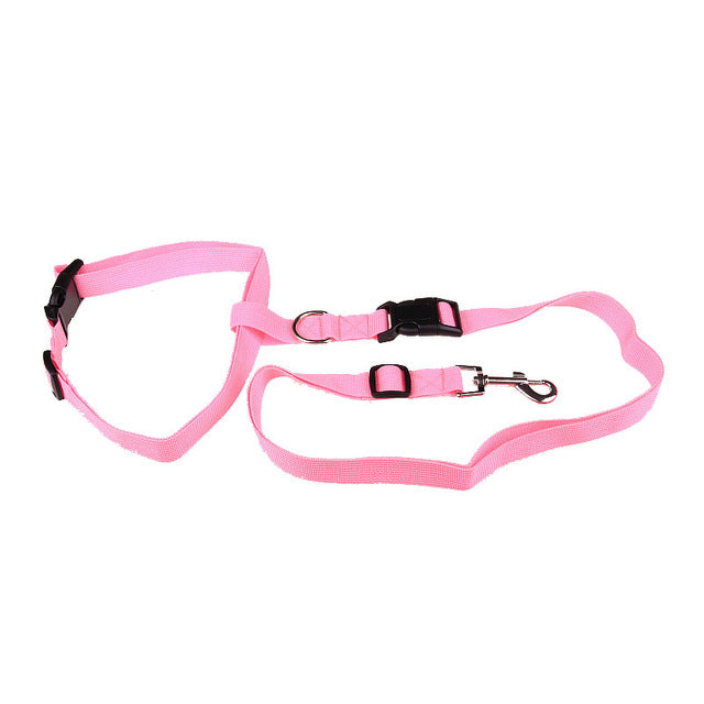 HKM-0752701 Adjustable 120m Nylon Traction Rope for Morning Dog Runs, Suitable for Waist Sizes up to 110cm