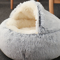 HKM-0752957 Cozy Semi-Enclosed Cat Litter Bed - Various Styles and Colors Available