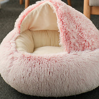 HKM-0752957 Cozy Semi-Enclosed Cat Litter Bed - Various Styles and Colors Available