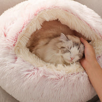 HKM-0752957 Cozy Semi-Enclosed Cat Litter Bed - Various Styles and Colors Available