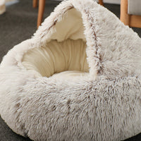 HKM-0752957 Cozy Semi-Enclosed Cat Litter Bed - Various Styles and Colors Available