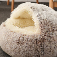 HKM-0752957 Cozy Semi-Enclosed Cat Litter Bed - Various Styles and Colors Available