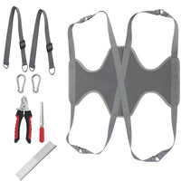 HKM-0753085 Pet Grooming Hammock with Hanging Harness and Nail Clippers for Cats and Dogs