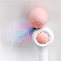 HKM-0753725 Gravity Cat Stick Toy with 1.5m Line and 40mm Wool Ball