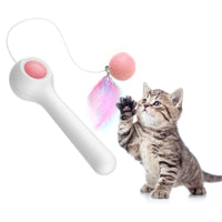 HKM-0753725 Gravity Cat Stick Toy with 1.5m Line and 40mm Wool Ball