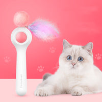 HKM-0753725 Gravity Cat Stick Toy with 1.5m Line and 40mm Wool Ball