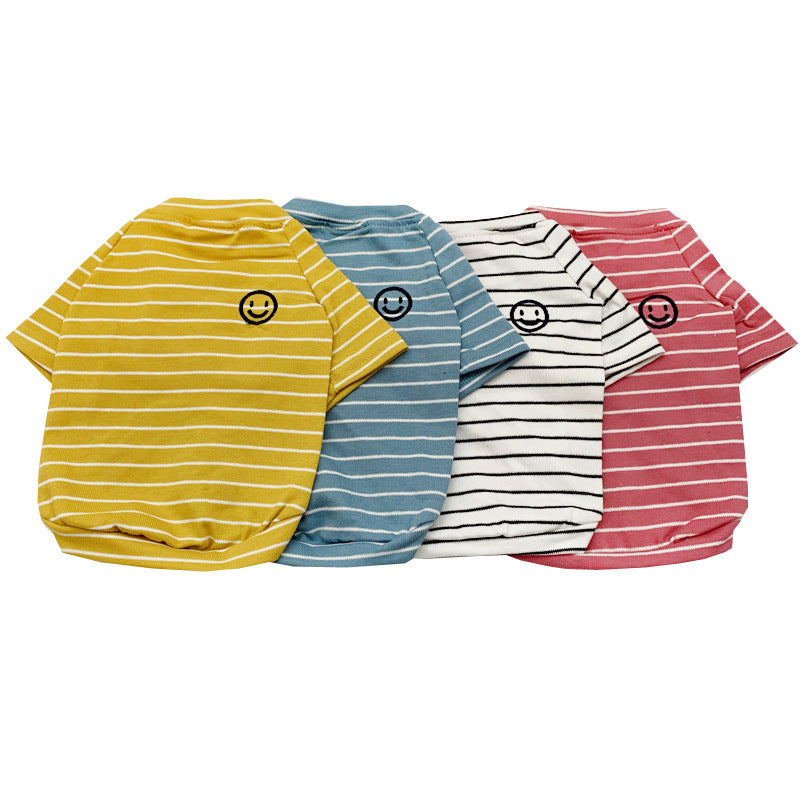HKM-0753981 Casual Washed Cotton Two-Legged Clothing for Puppies and Pets