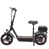 HKM-075411 High Power Foldable Electric Scooter for Adults, 750W Brushless Motor, 40-60 km Range, 41-50 km/h Speed, Lithium Battery